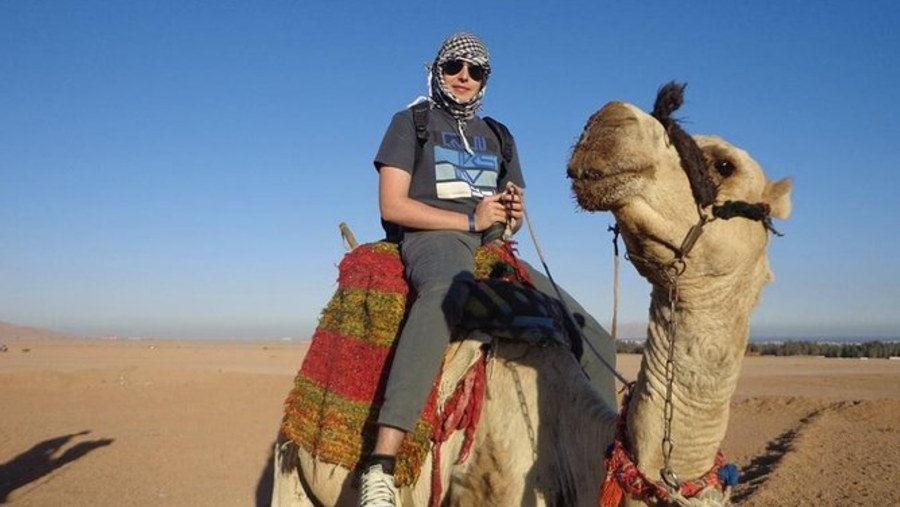 Camel Ride in Hurghada, Egypt