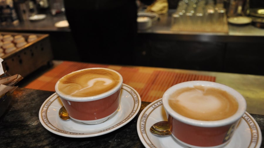 Enjoy coffe at one of the most famous cafeterias of Rome