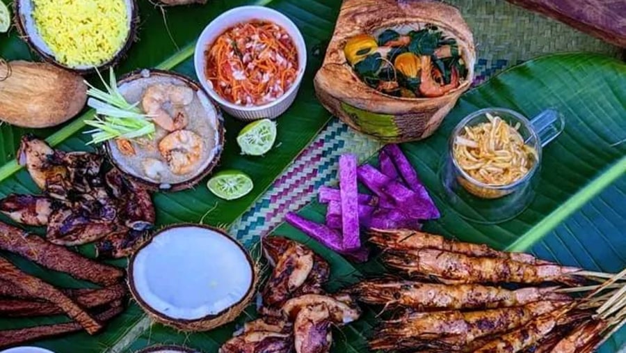 Traditional Madagascar Table Spread