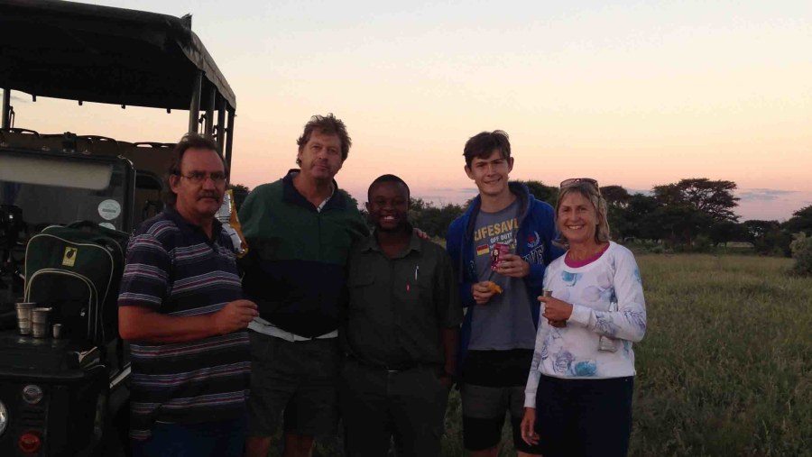 Travelers in Tanzania