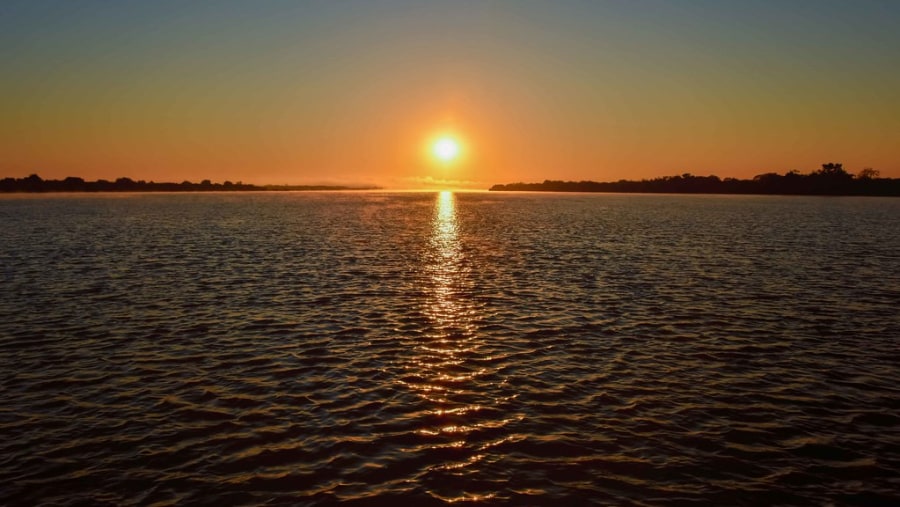Sunrise at Manambolo River