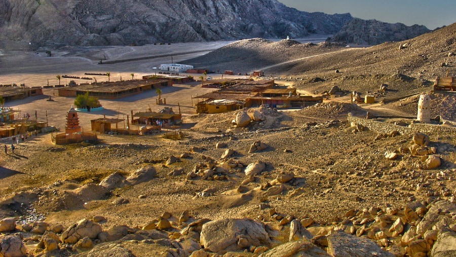 A bedouin settlement