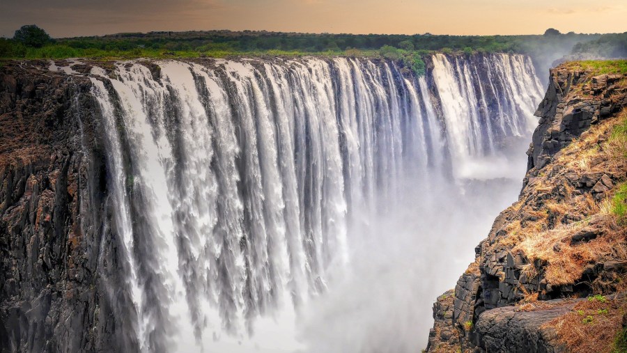 Admire the Victoria Falls