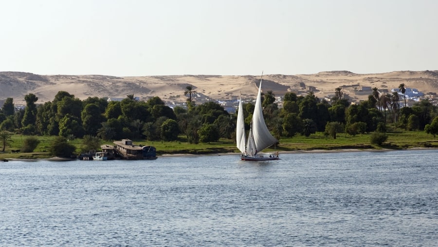 Scenic View of River Nile