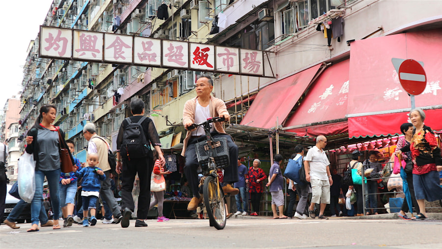 Locals on their Bike