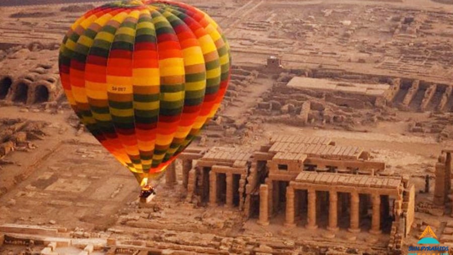 Enjoy a Hot Air Balloon ride in Luxor, Egypt