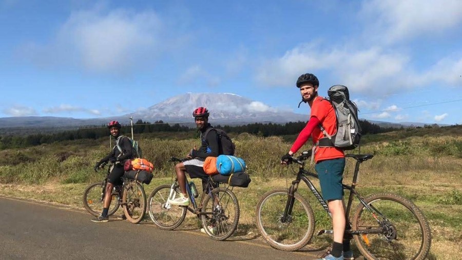 Cycling in Mount Kilimanjaro, Tanzania