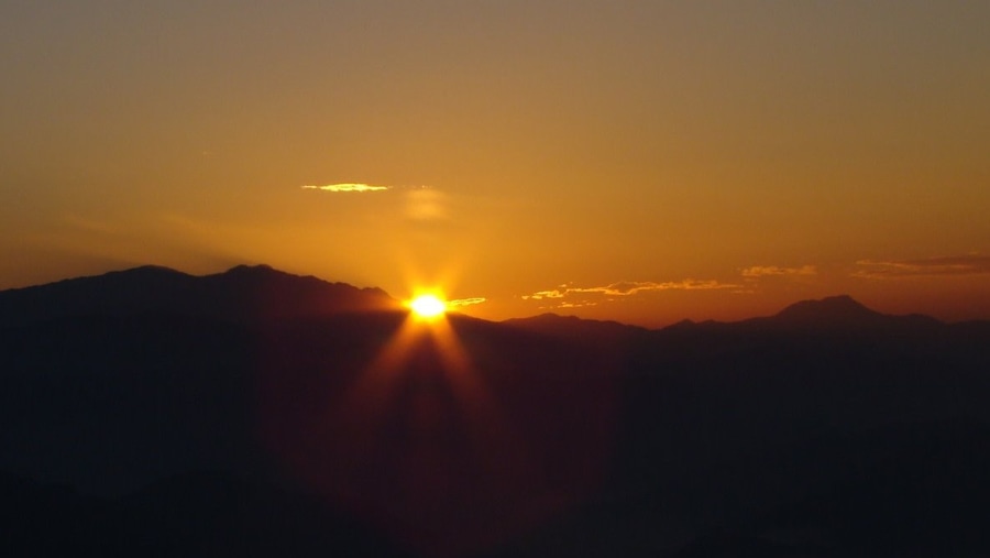 Sunrise from Nagarkot