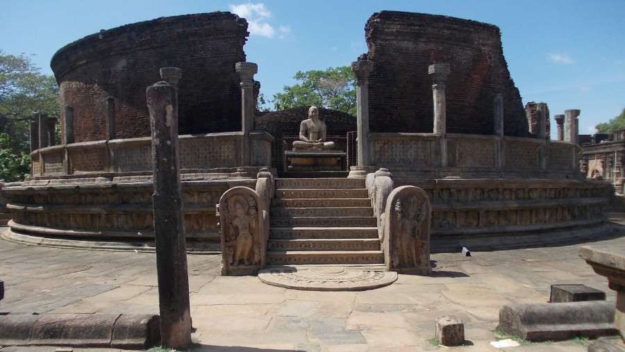 Ancient Ruins in Polonnaruwa