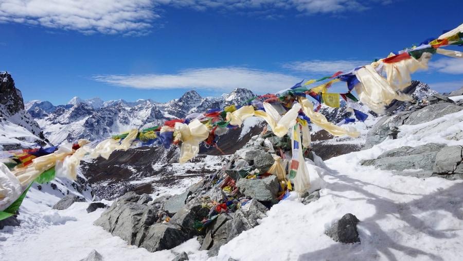 Marvel at the views from the Everest