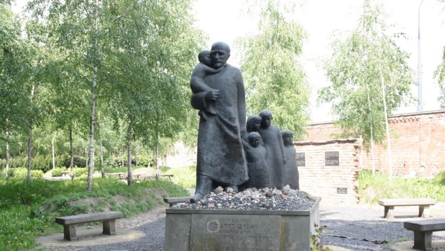Monument of Janusz Korczak