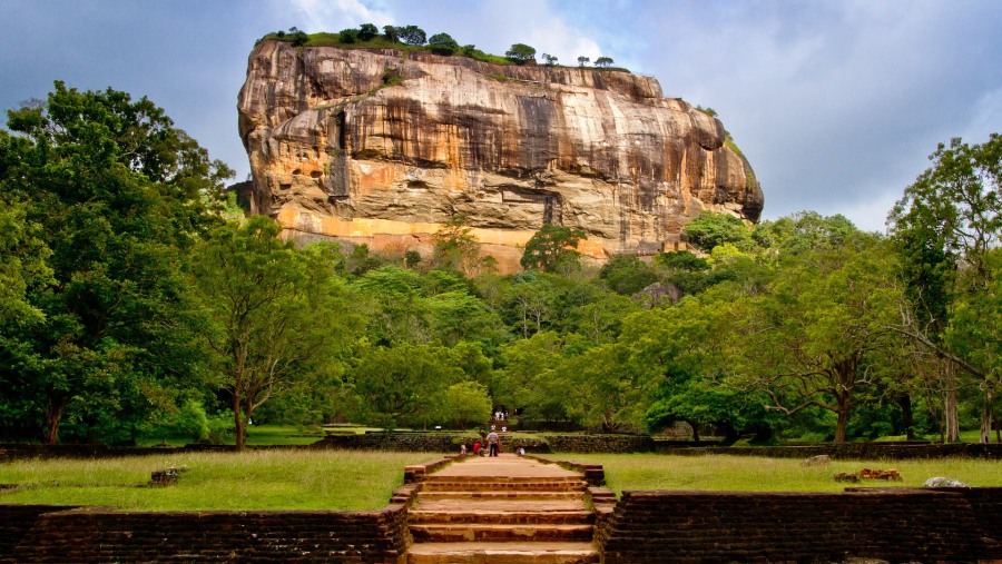 Make your way to the Sigiriya Rock