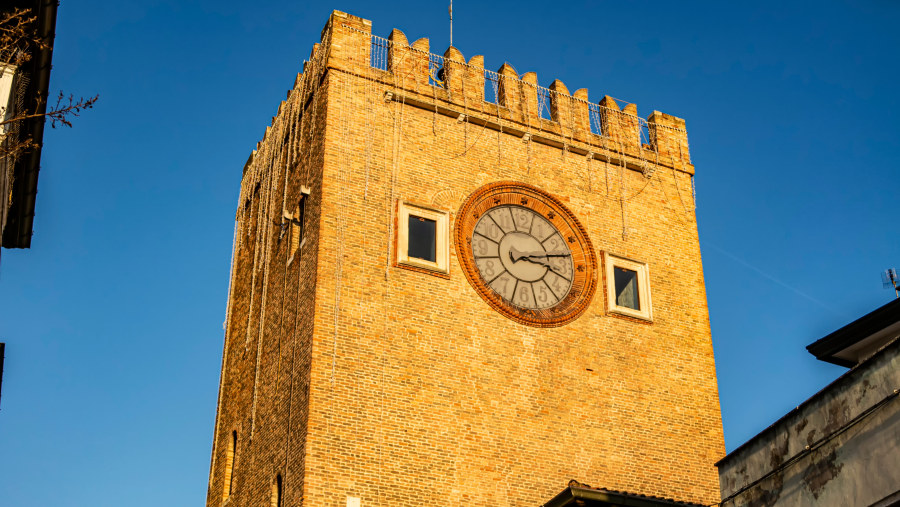 Clock Tower in Mestre