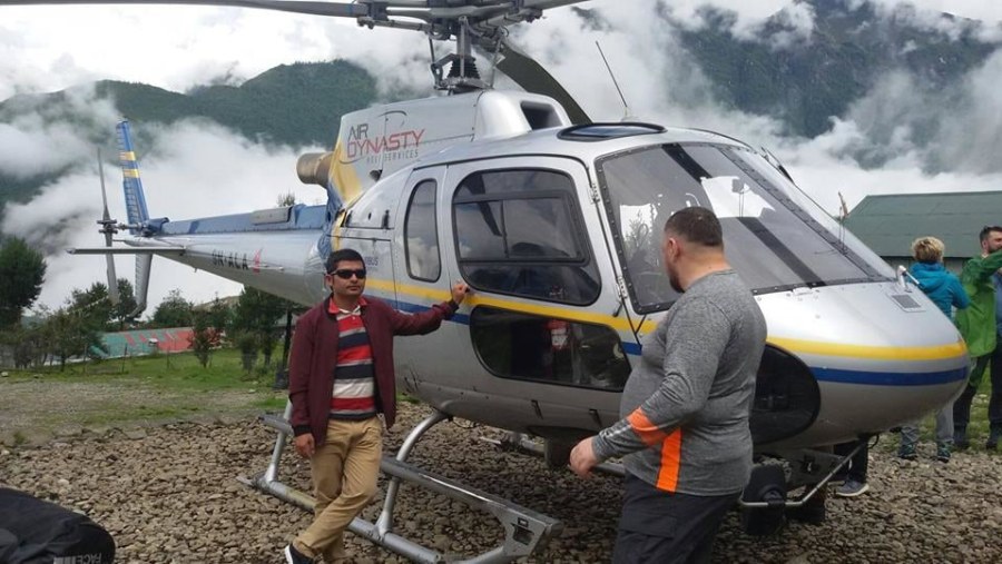 Everest Base Camp Helicopter Tour in Nepal