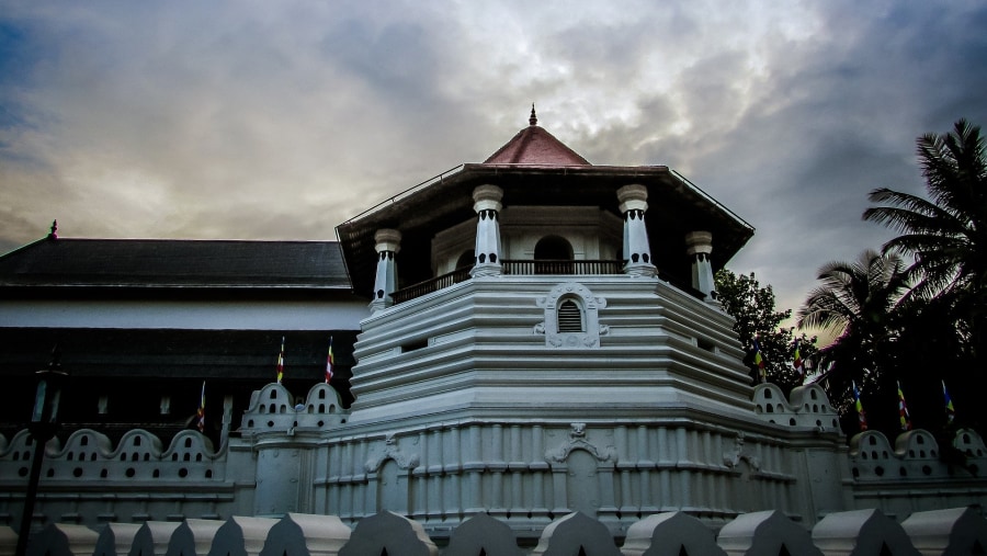 Visit the Tooth Relic Temple in Kandy