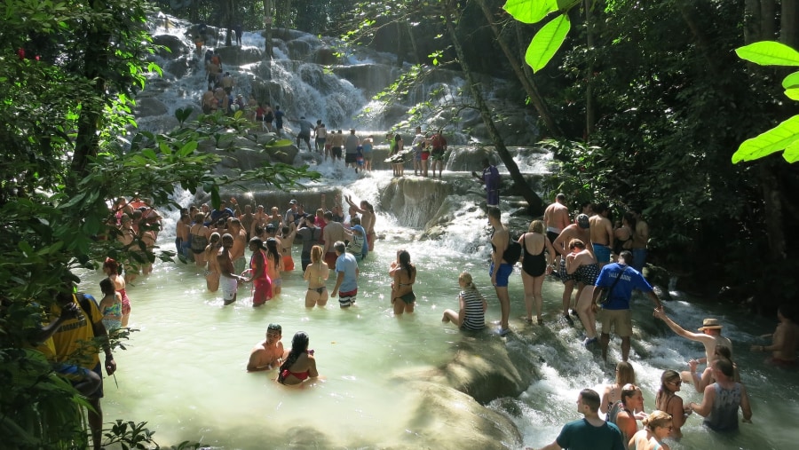 Dunn's River Waterfalls, Ocho Rios, Jamaica