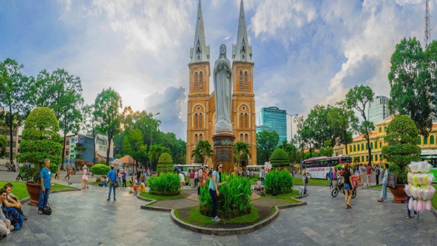 The Notre Dame Cathedral Basilica of Saigon 