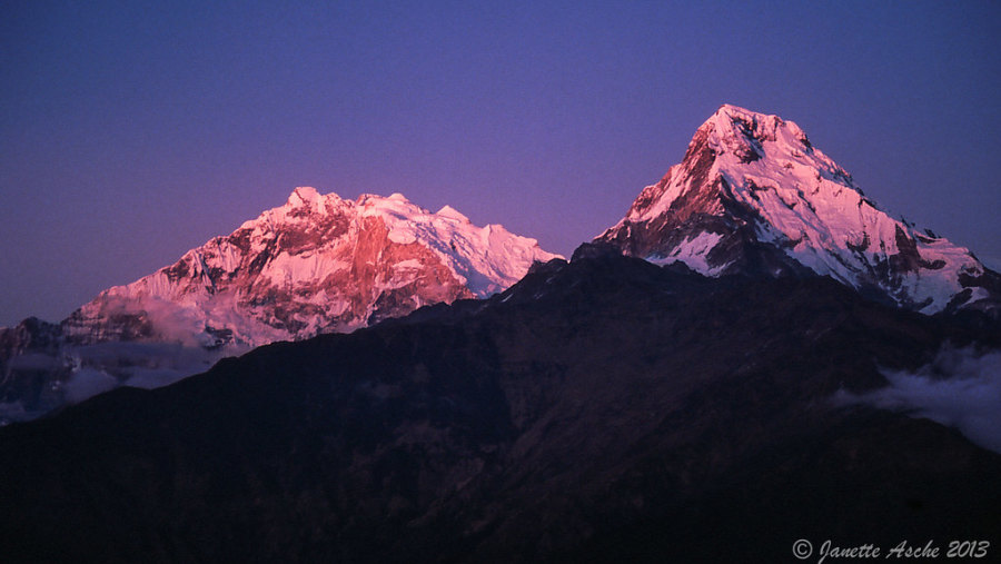 Annapurna at Sunset from Poon Hill