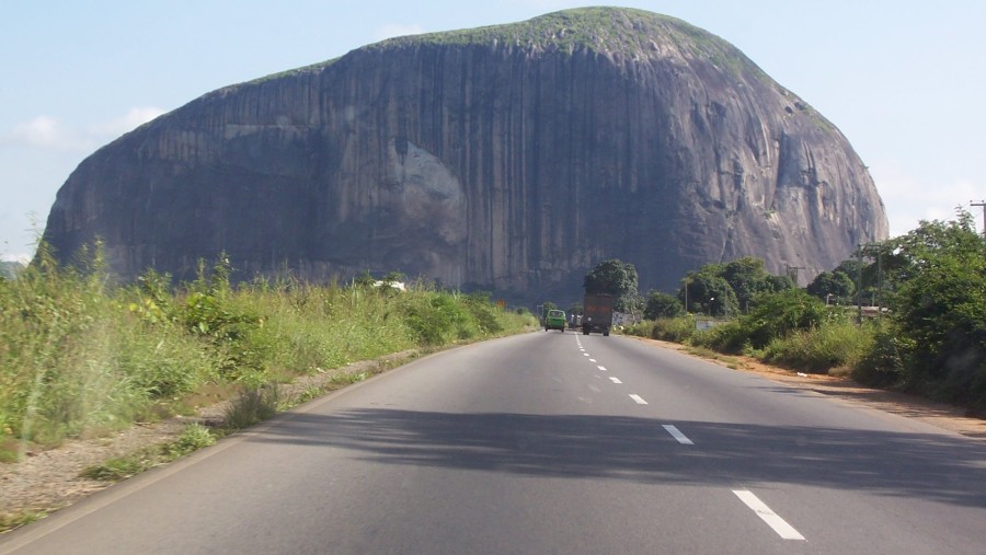 Marvel at the Giant Aso rock