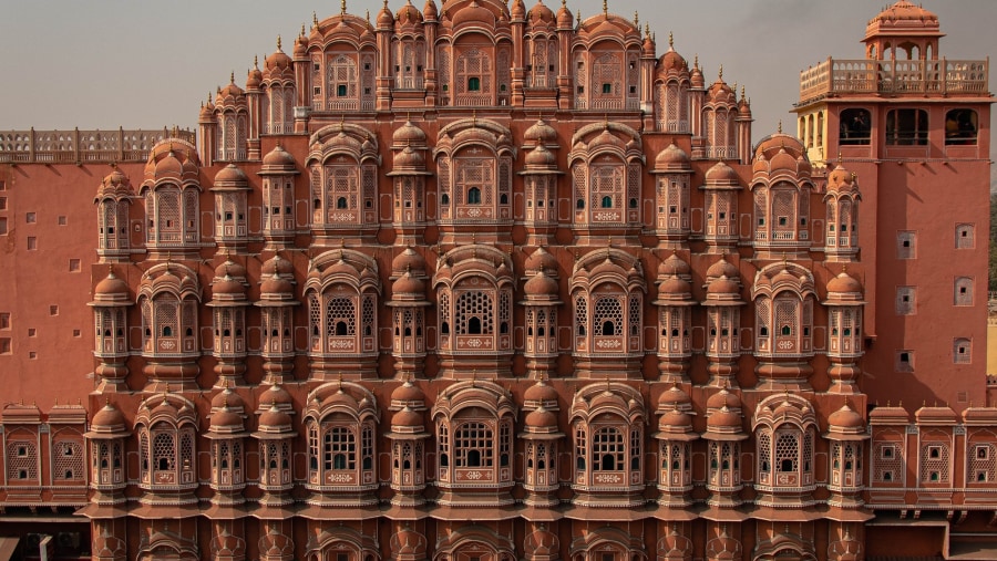 Hawa Mahal in Jaipur.
