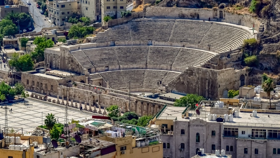 Roman theatre, Amman