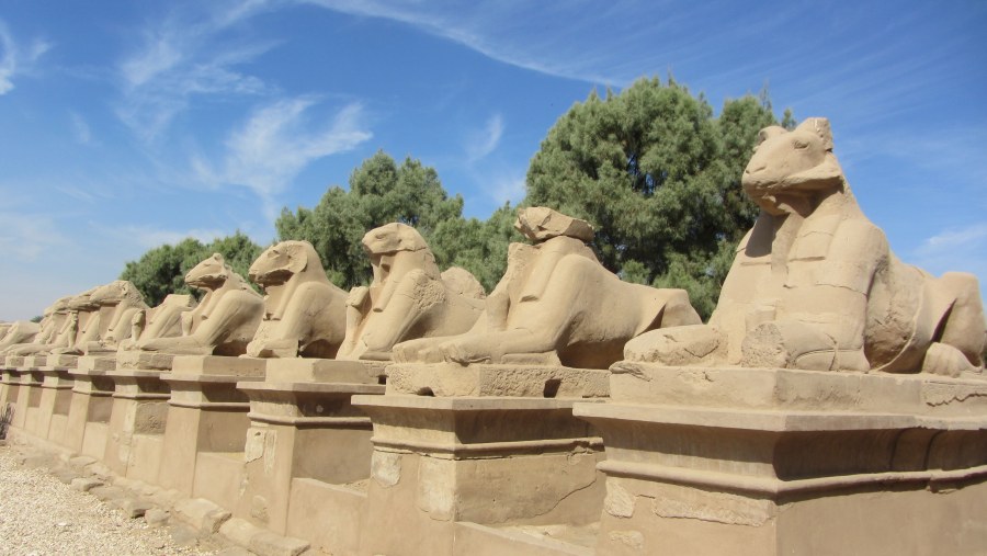 Karnak Temple - Sphinx Road