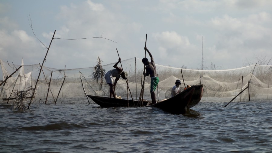 Fishing in Benin