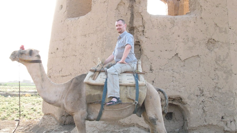 ride the camel ,stepan from Austria 2007