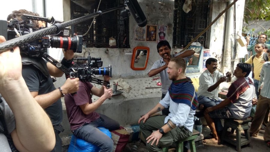 Street saloon in Kolkata city