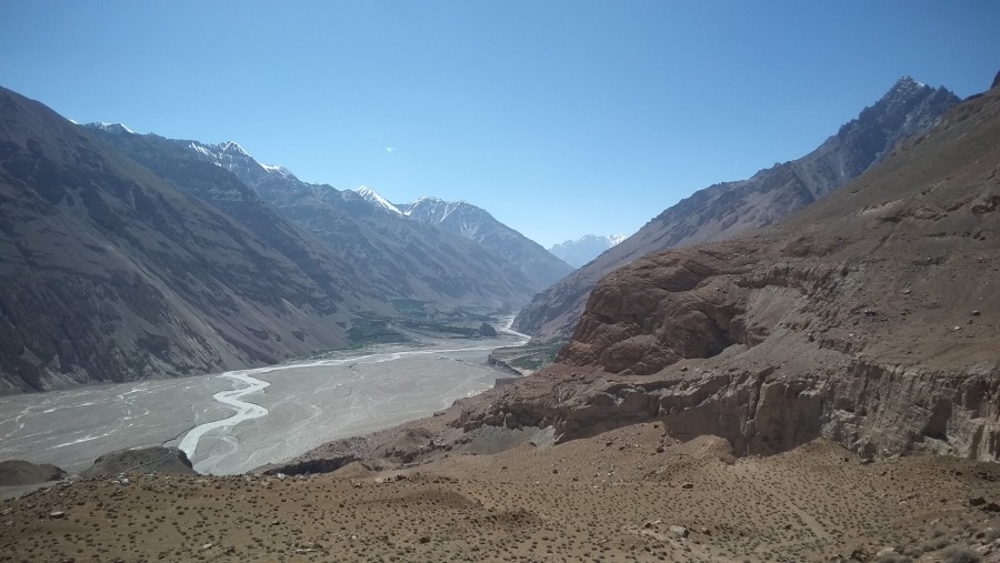 View of Shimshal valley from Gharsar