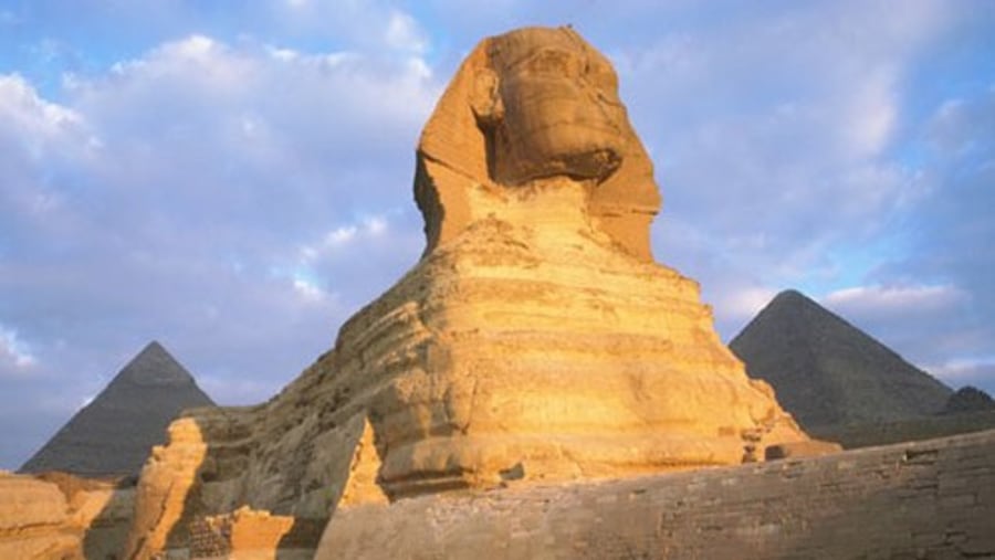 Great Sphinx at Giza Pyramids