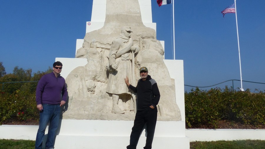 wonderful salute to Franco-American amity at Verdun and Meuse-Argonne