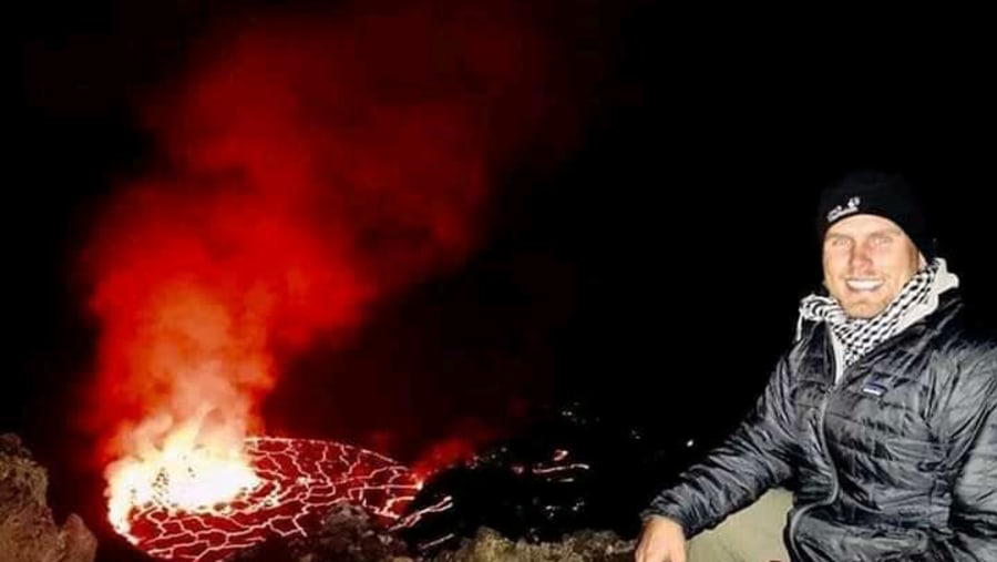 a night on nyiragongo volcano