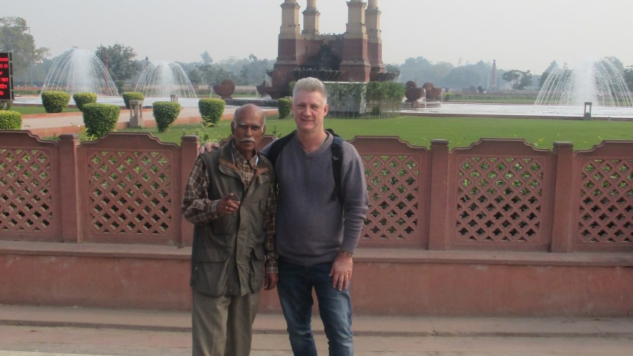 My trip to Delhi and my tour with Mr Tripathi