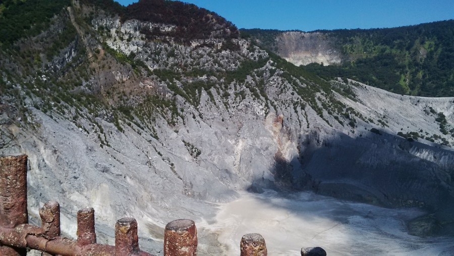 Tangkuban Perahu. West Java.