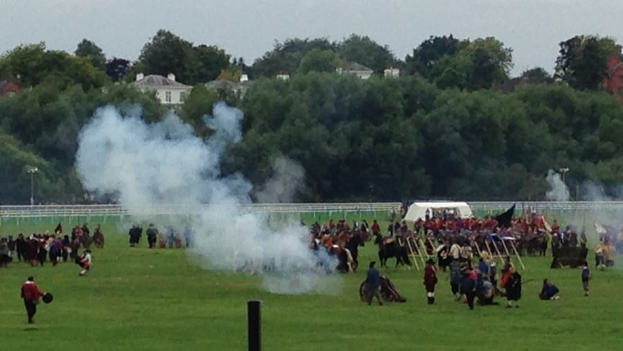 Civil War Re-enactment at the Racecourse