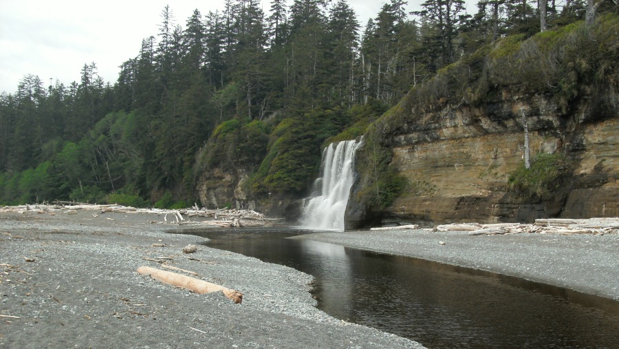 Tsusiat Falls, West Coast Trail