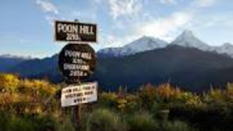 Ghorepani poon hill trek nepal