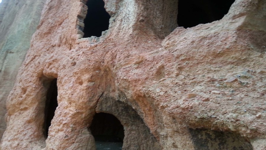 Caves near Dhrakmar in Mustnag