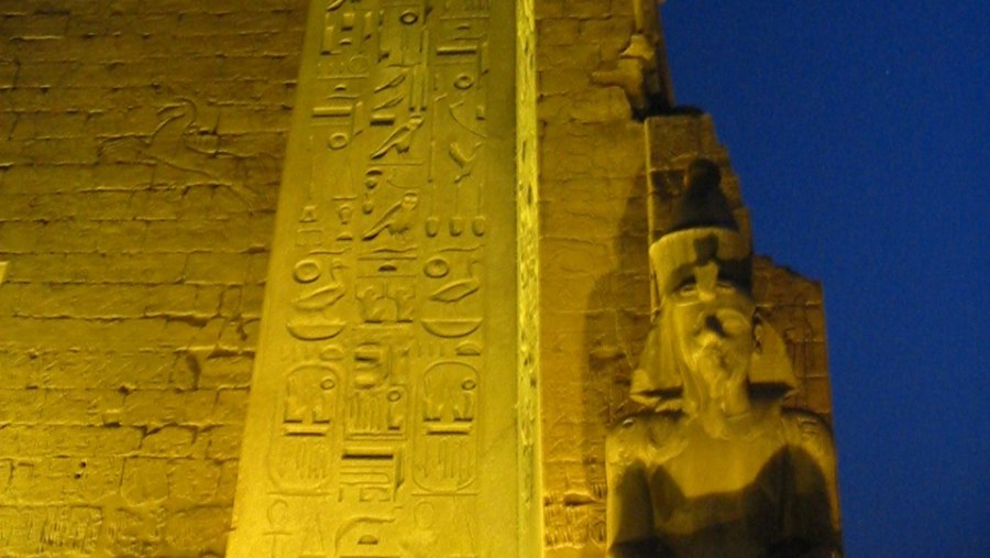 The Obelisque of Luxor Temple