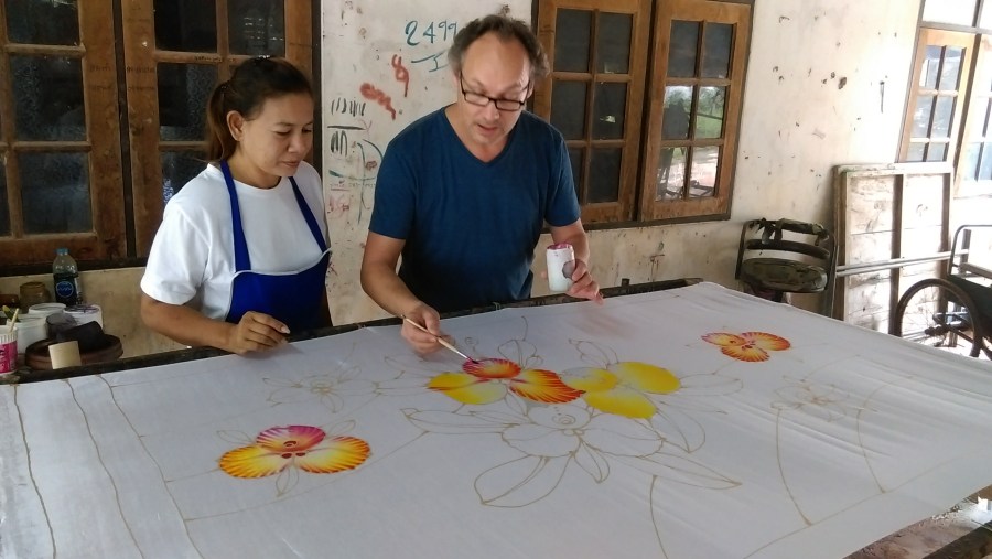 Batik Painting Workshop at Yui Batik