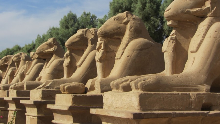 Karnak Temple - Sphinx Road