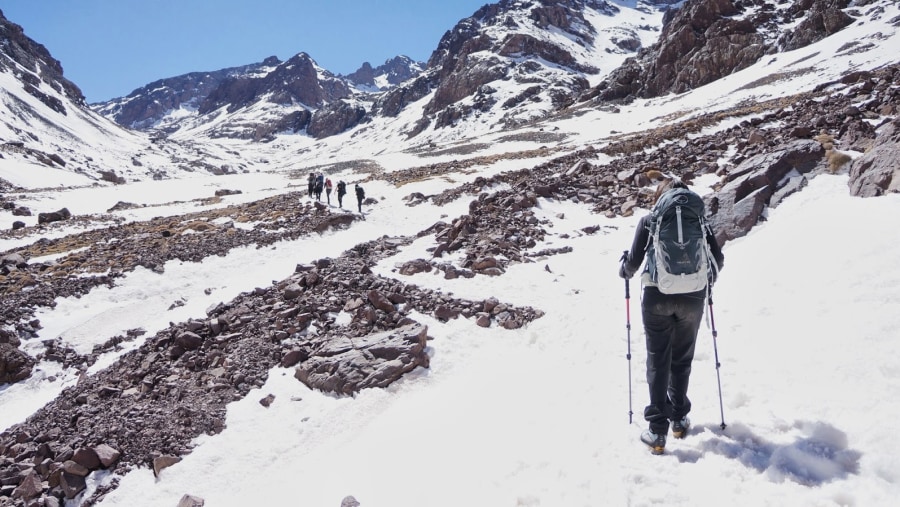 Superb Winter trek in the High Atlas