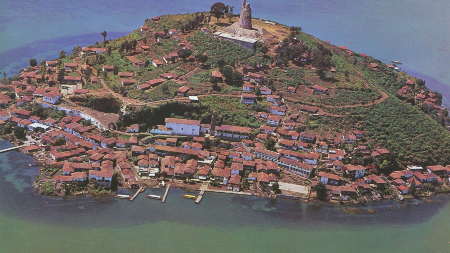 Air view of Janitzio