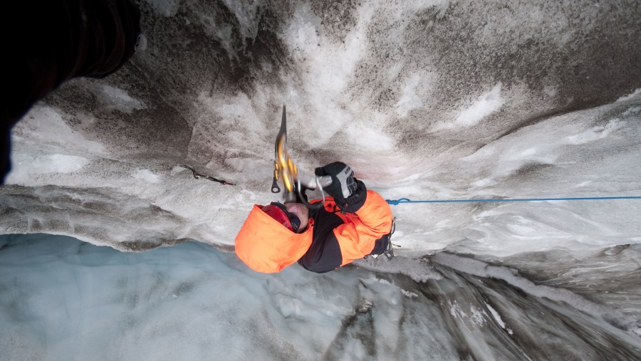 Ice climbing