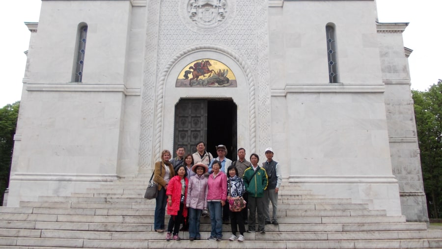 The excursion in Topola, central Serbia