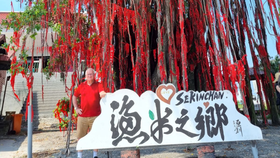 Redang beach wishing tree