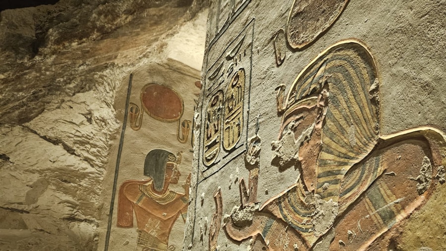 The tomb of Ramses 5