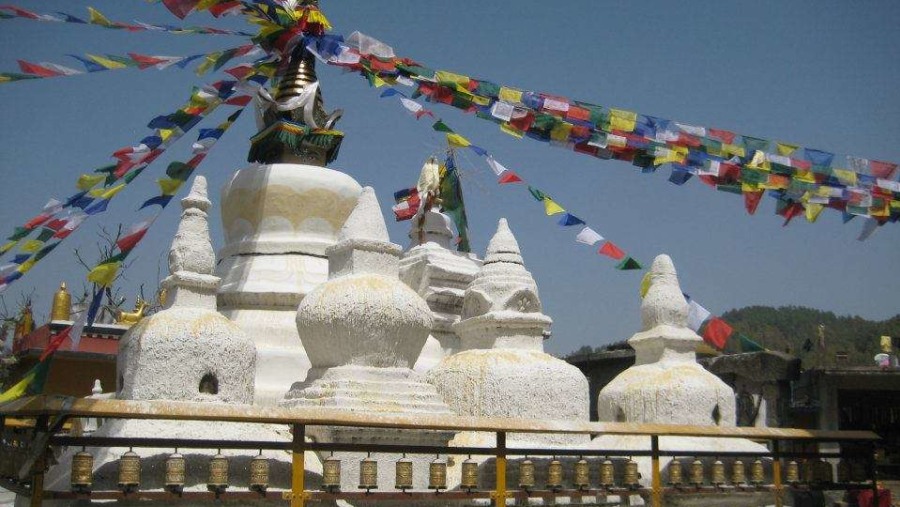 Namabuddha, one of  the four major buddhist shrines in kathmandu