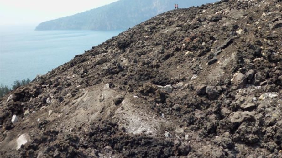 Krakatau Volcano - from carita